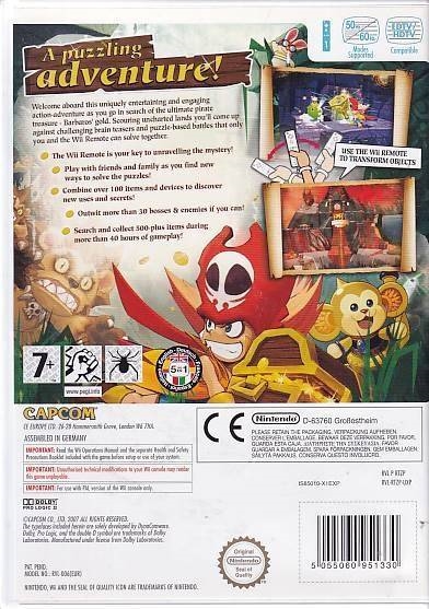 Zack & Wiki Quest for Barbaros Treasure - Nintendo Wii (B Grade) (Genbrug)